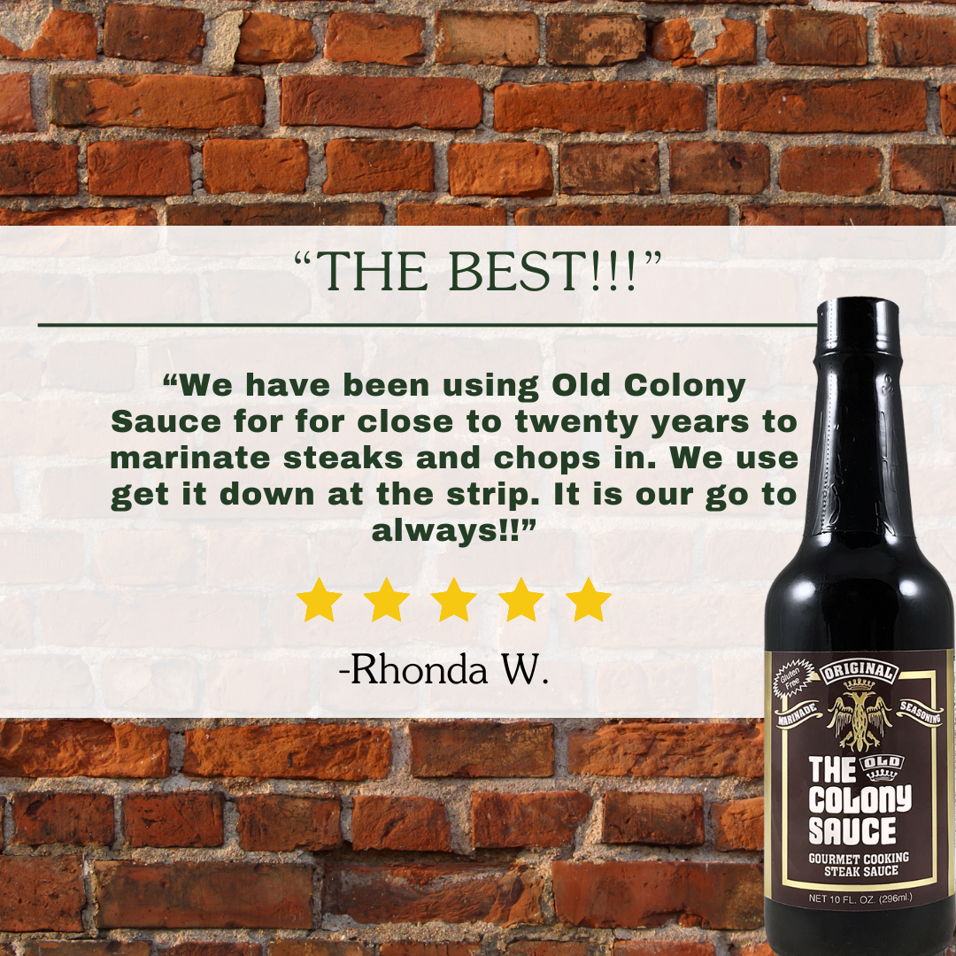 The Old Colony Sauce - Marinated in History