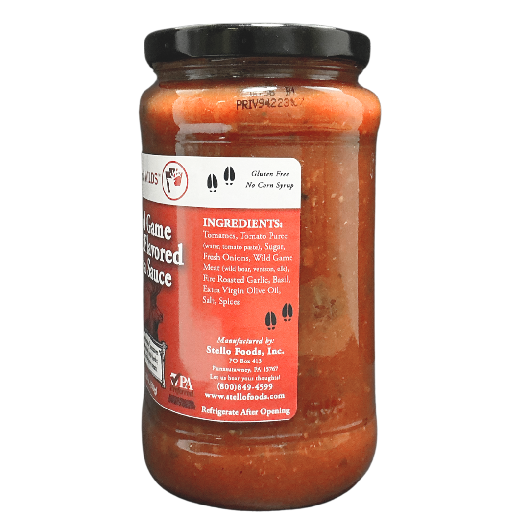 Pennsylvania Wilds - Wild Game Meat Flavored Pasta Sauce 18 oz