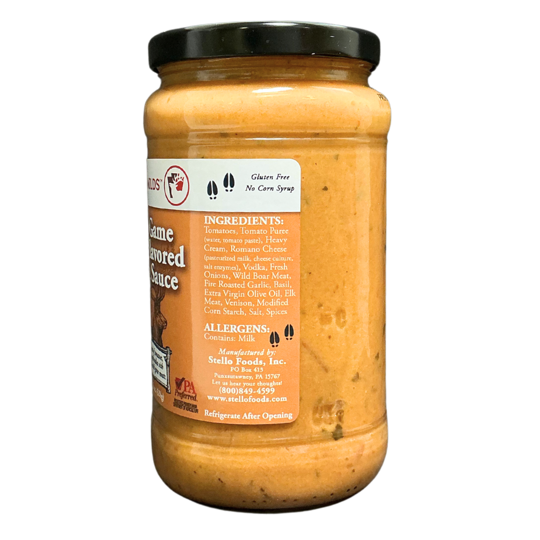 Pennsylvania Wilds - Wild Game Meat Flavored Vodka Sauce 18.5 oz