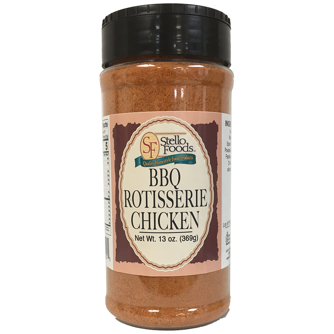 Stello Foods Spices BBQ Rotisserie Chicken 13 oz