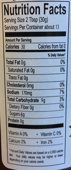 Nutrition Facts