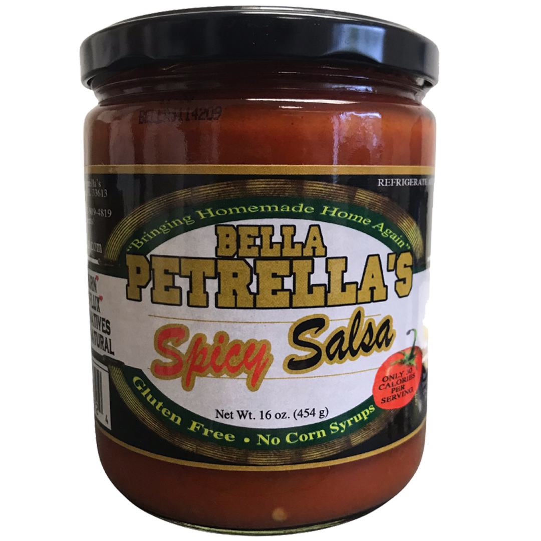 Bella Petrella   Spicy Salsa 16 oz