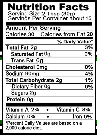 Nutrition Facts