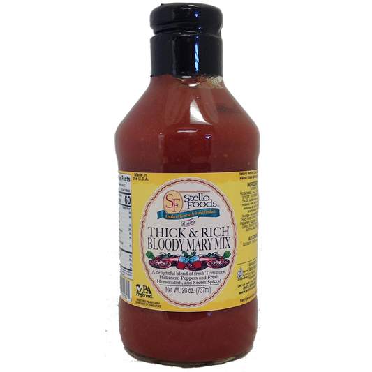 Stello Foods   Rosie's Thick & Rich Bloody Mary Mix 26 oz