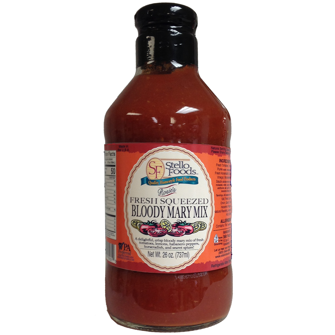 Stello Foods - Rosie's Fresh Squeezed Bloody Mary Mix 26 oz