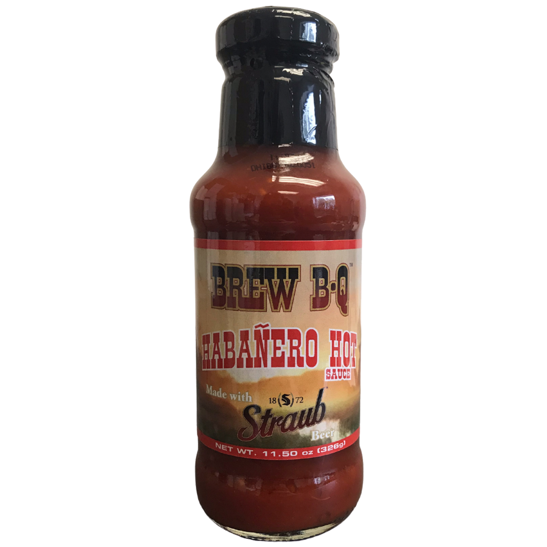 Brew BQ Habanero Hot Sauce 11.5 oz