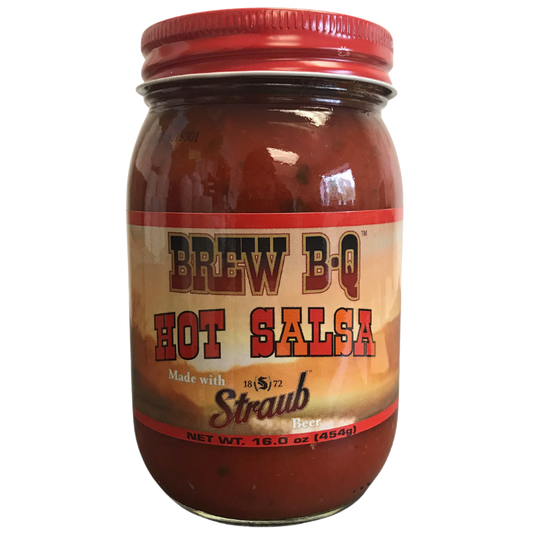Brew BQ   Hot Salsa 16 oz