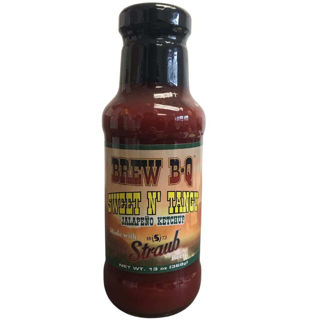 Brew BQ - Sweet N' Tangy Jalapeño Ketchup 13 oz