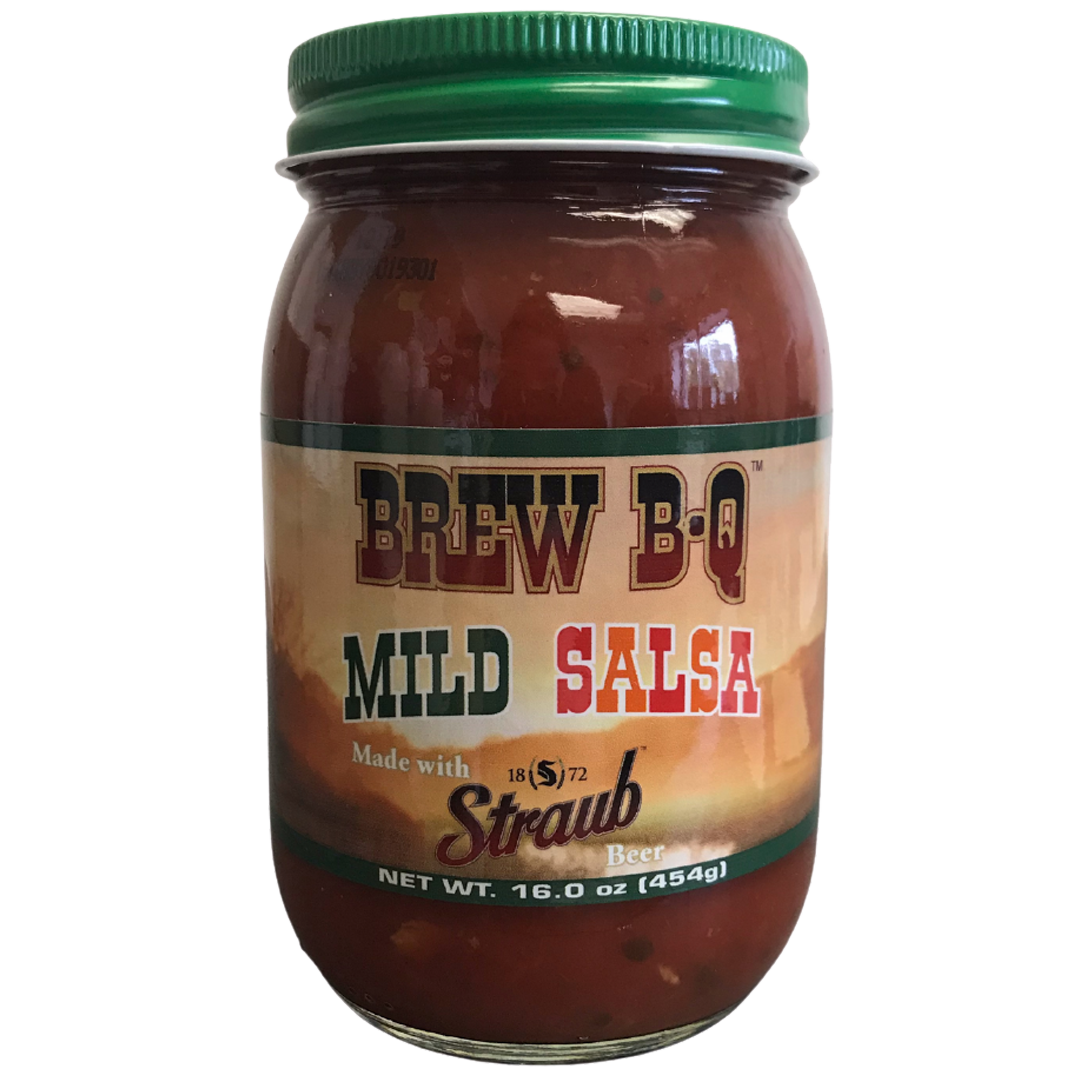 Brew BQ   Mild Salsa 16 oz