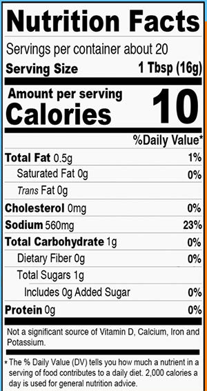 Nutrition Facts