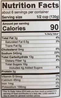 Nutrition Facts