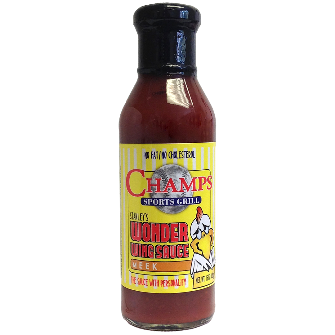 Champs (Stanley's) - Meek Wing Sauce 15 oz – Stello Foods