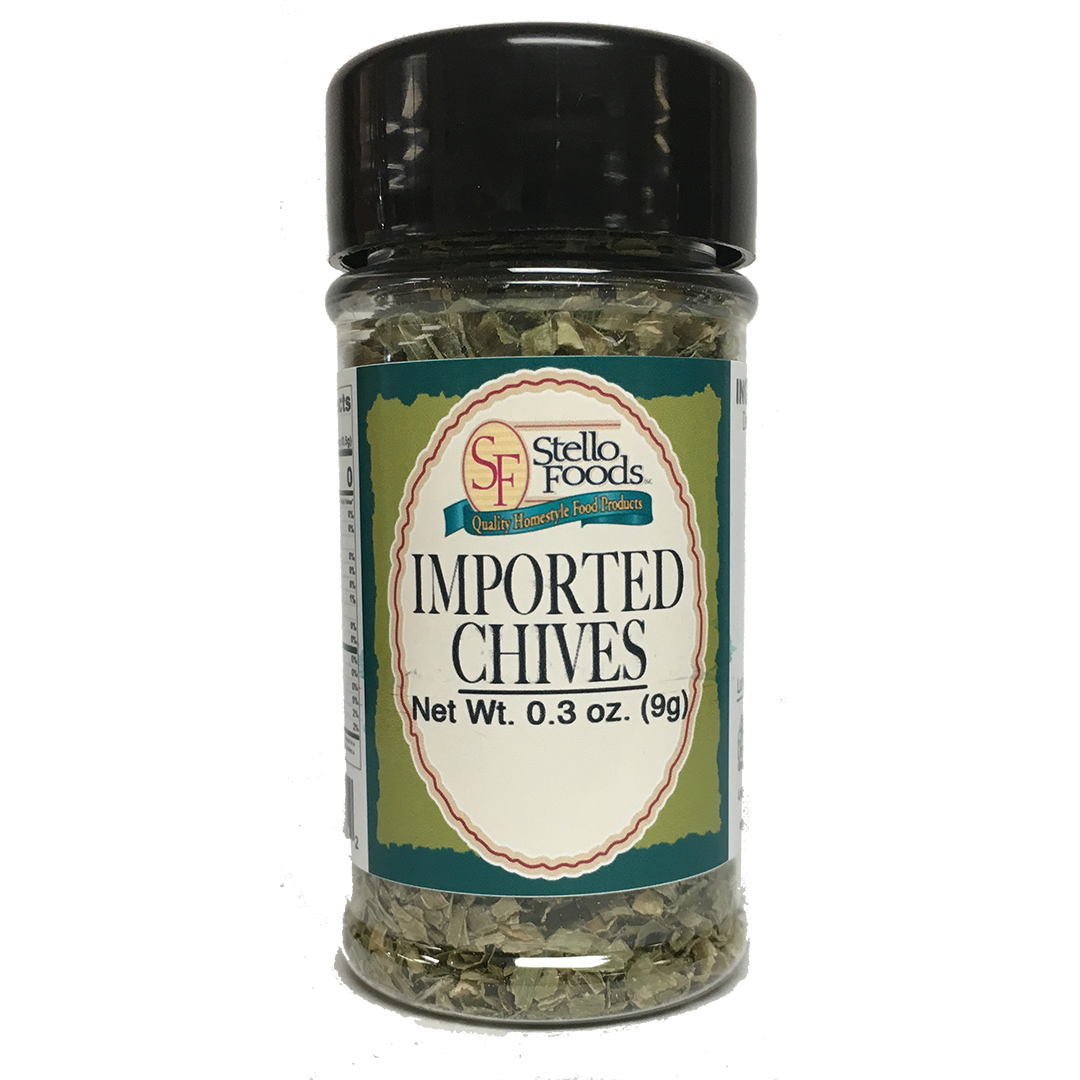 Stello Foods Spices Chives Imported .3 oz