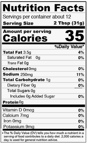 Nutrition Facts