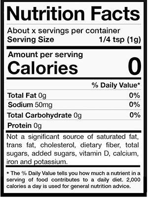 Nutrition Facts