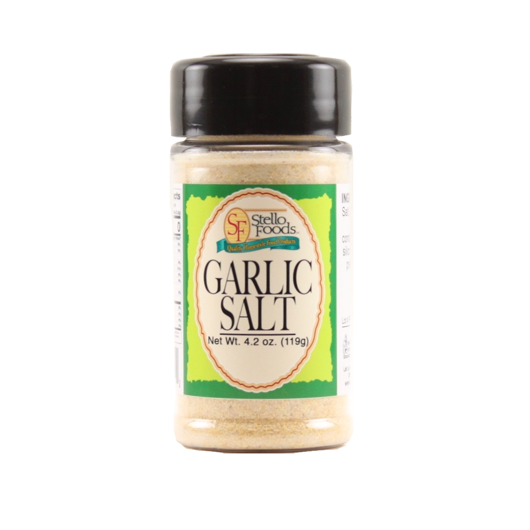 Stello Foods Spices Garlic Salt 4.2 oz