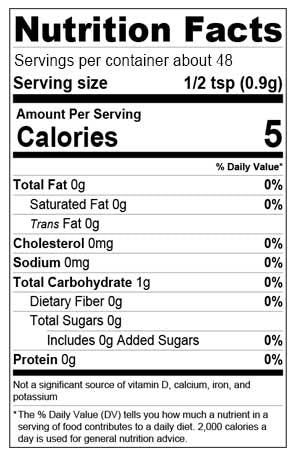 Nutrition Facts