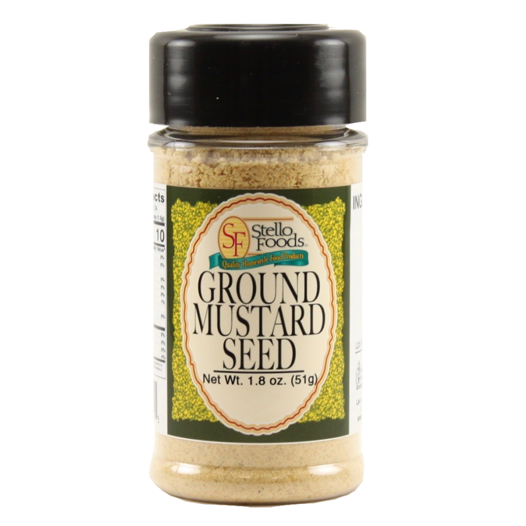 Stello Foods Spices Mustard Ground 1.8 oz