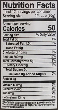 Nutrition Facts
