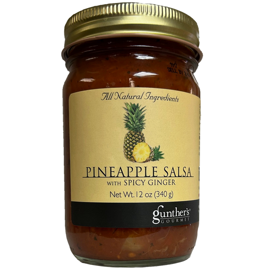 Gunther's - Spicy Ginger Pineapple Salsa 12 oz