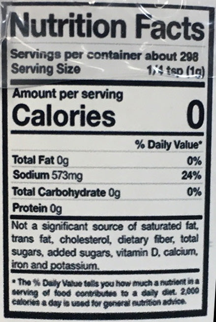 Nutrition Facts