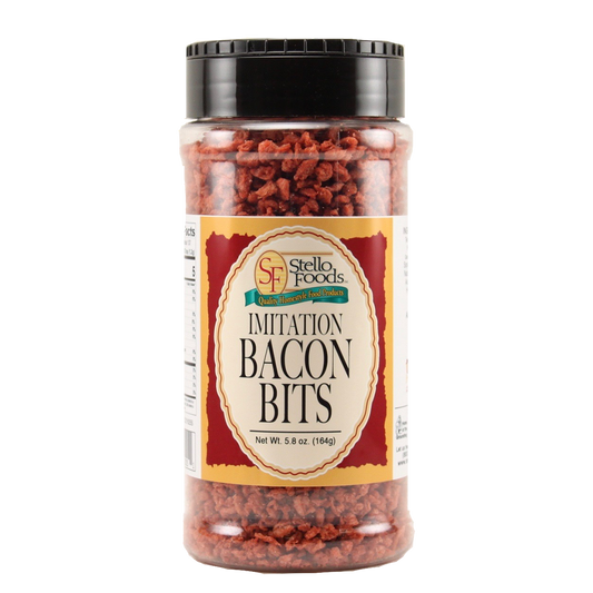 Stello Foods Spices   Bacon Bits   Imitation 5.8 oz