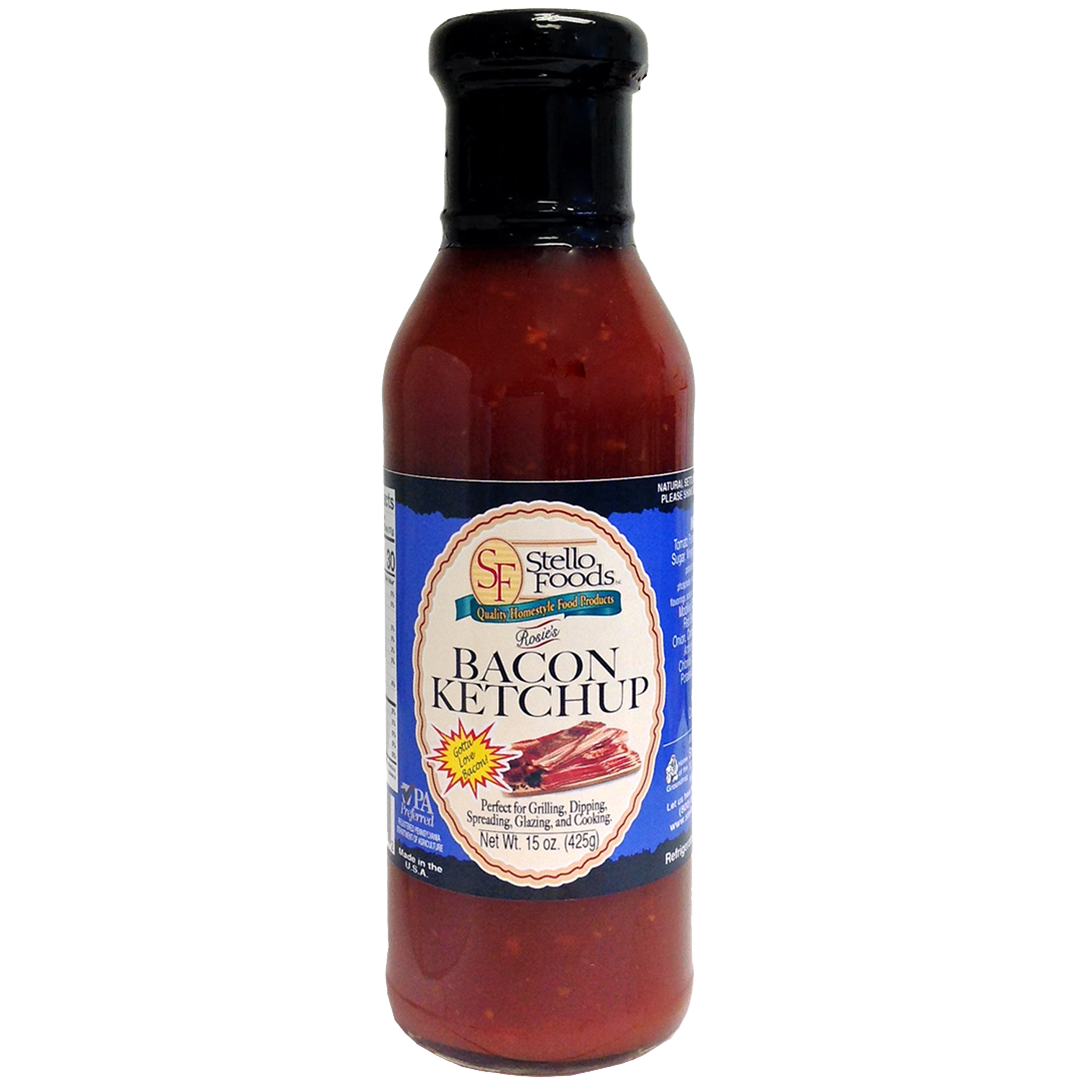 Stello Foods - Rosie's Bacon Ketchup 15 oz