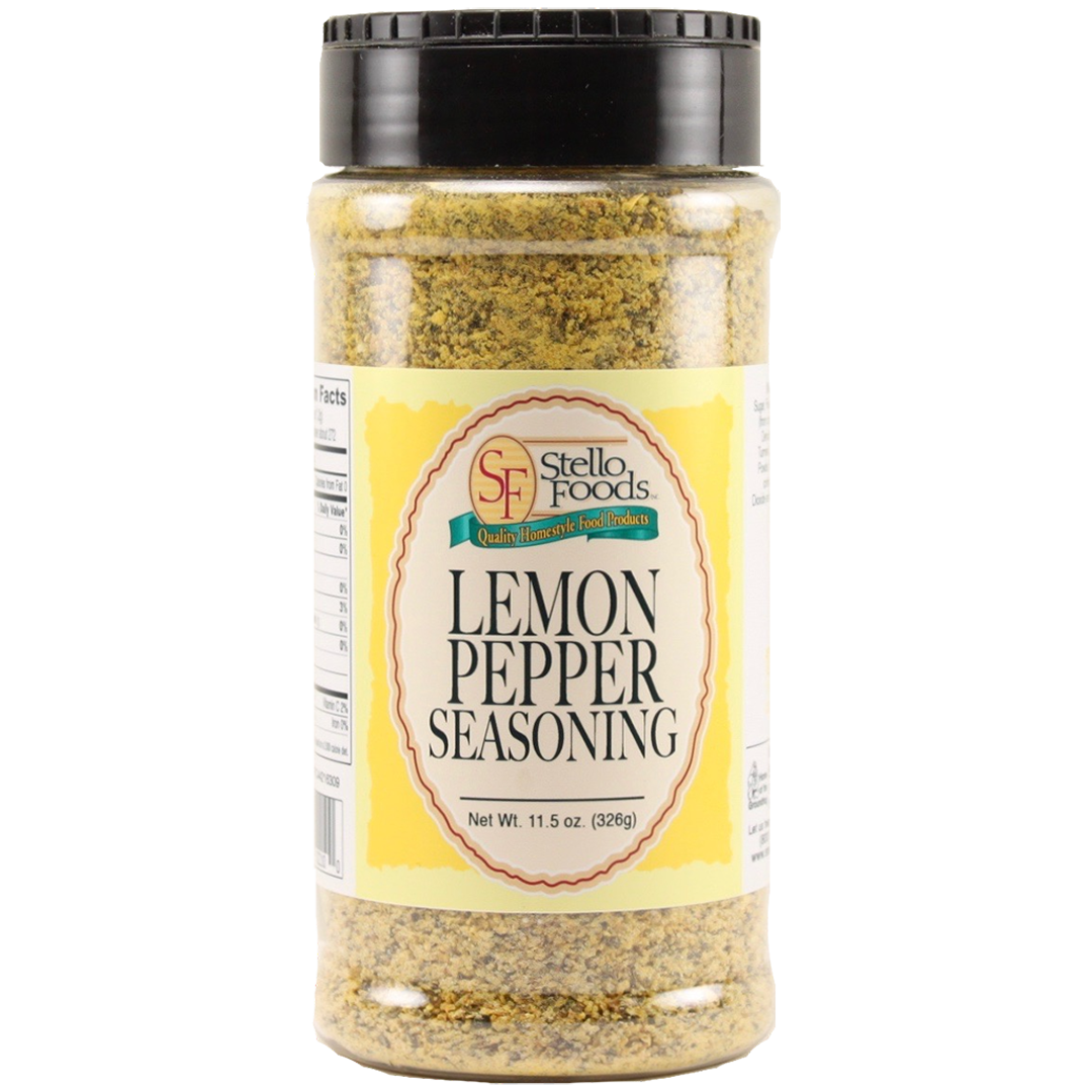 Stello Foods Spices - Lemon Pepper 11.5 oz