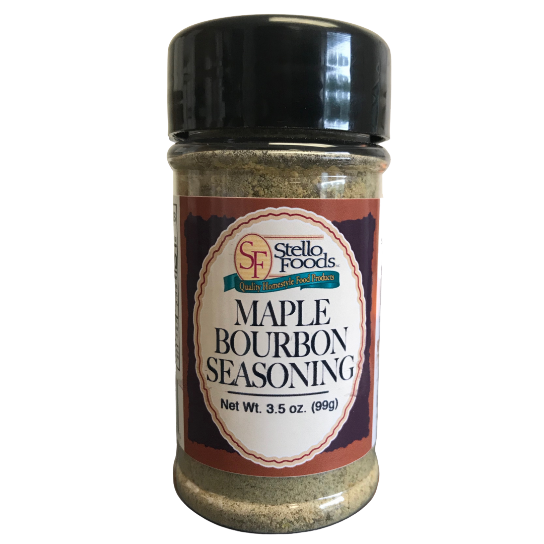 Stello Foods Spices Maple Bourbon Seasoning 3.5 oz