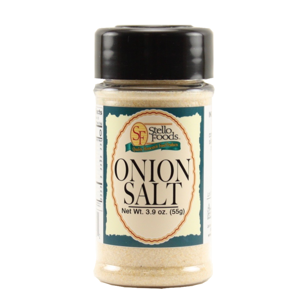 Stello Foods Spices Onion Salt 3.7 oz