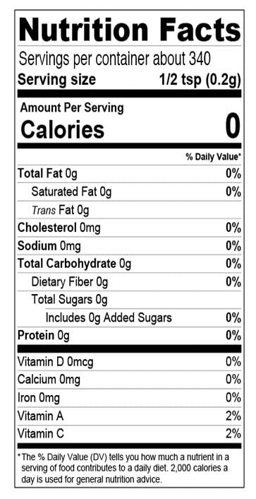 Nutrition Facts
