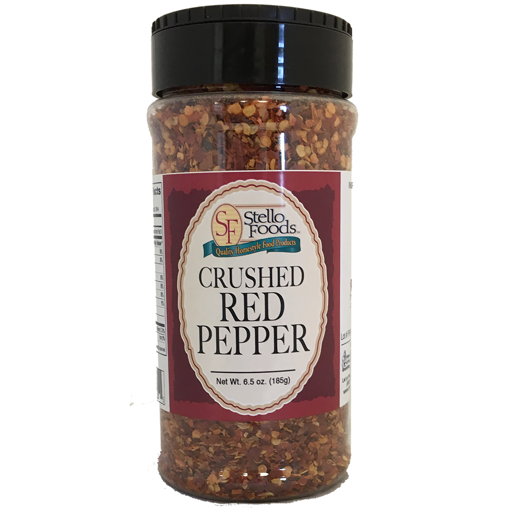 Stello foods spices red pepper crushed 13 oz