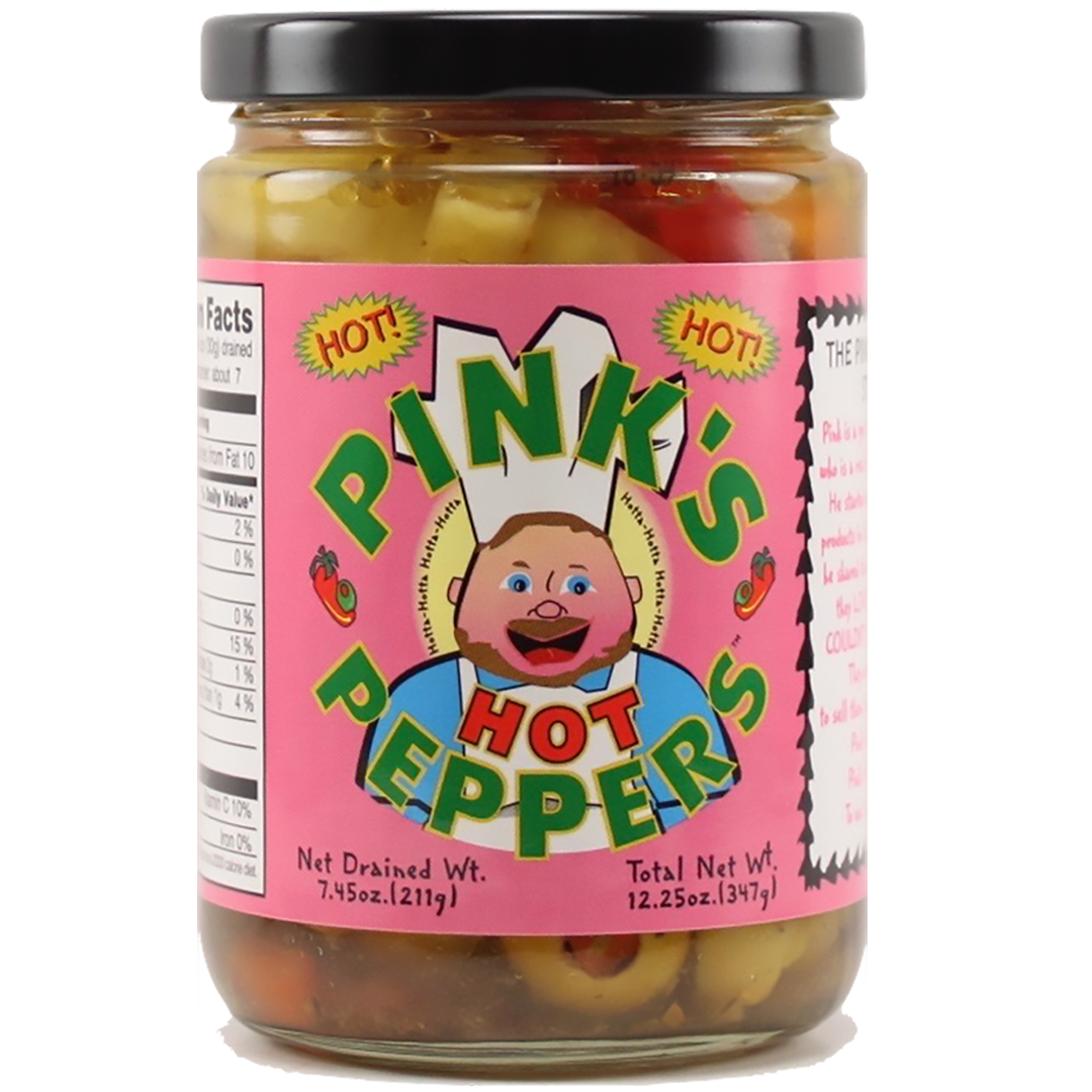Pink's - Hot Peppers 12.5 oz