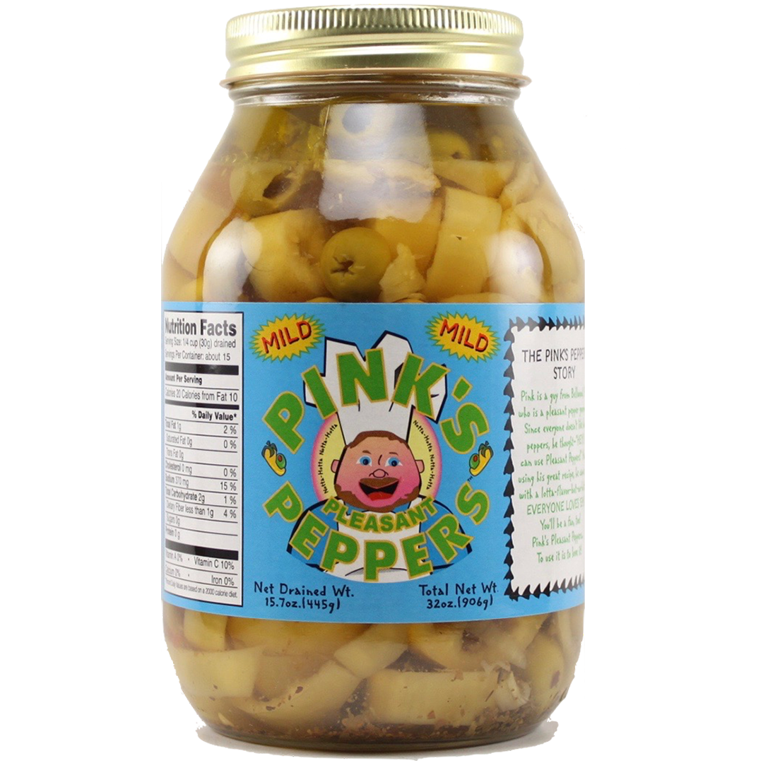 Pink's - Pleasant Peppers 32 oz