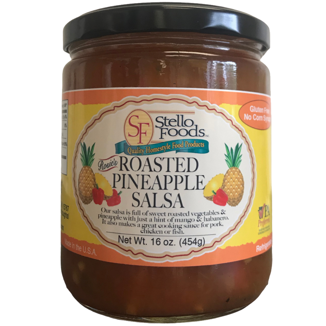 Stello Foods - Rosie's Roasted Pineapple Salsa 16 oz