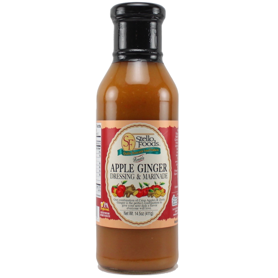 Stello Foods - Rosie's Apple Ginger Dressing & Marinade 14.5 oz