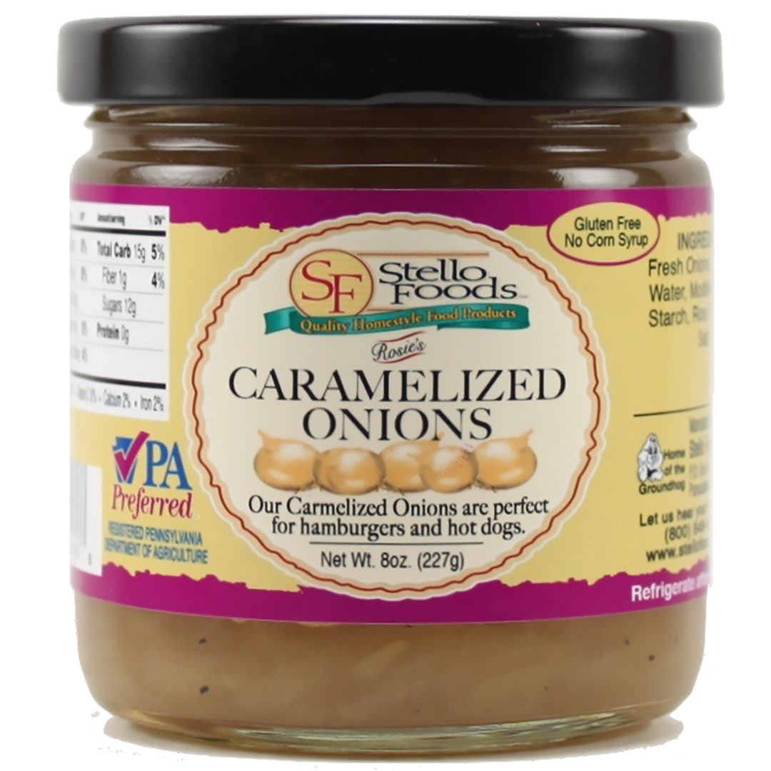 Stello Foods Rosie's Caramelized Onions 8 oz