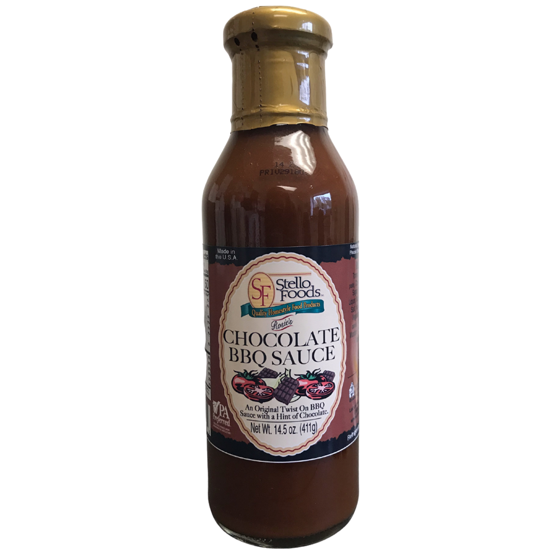 Stello Foods - Rosie's Chocolate BBQ Sauce 14.5 oz