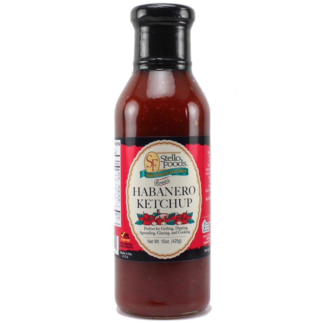 Stello Foods - Rosie's Habanero Ketchup 15 oz