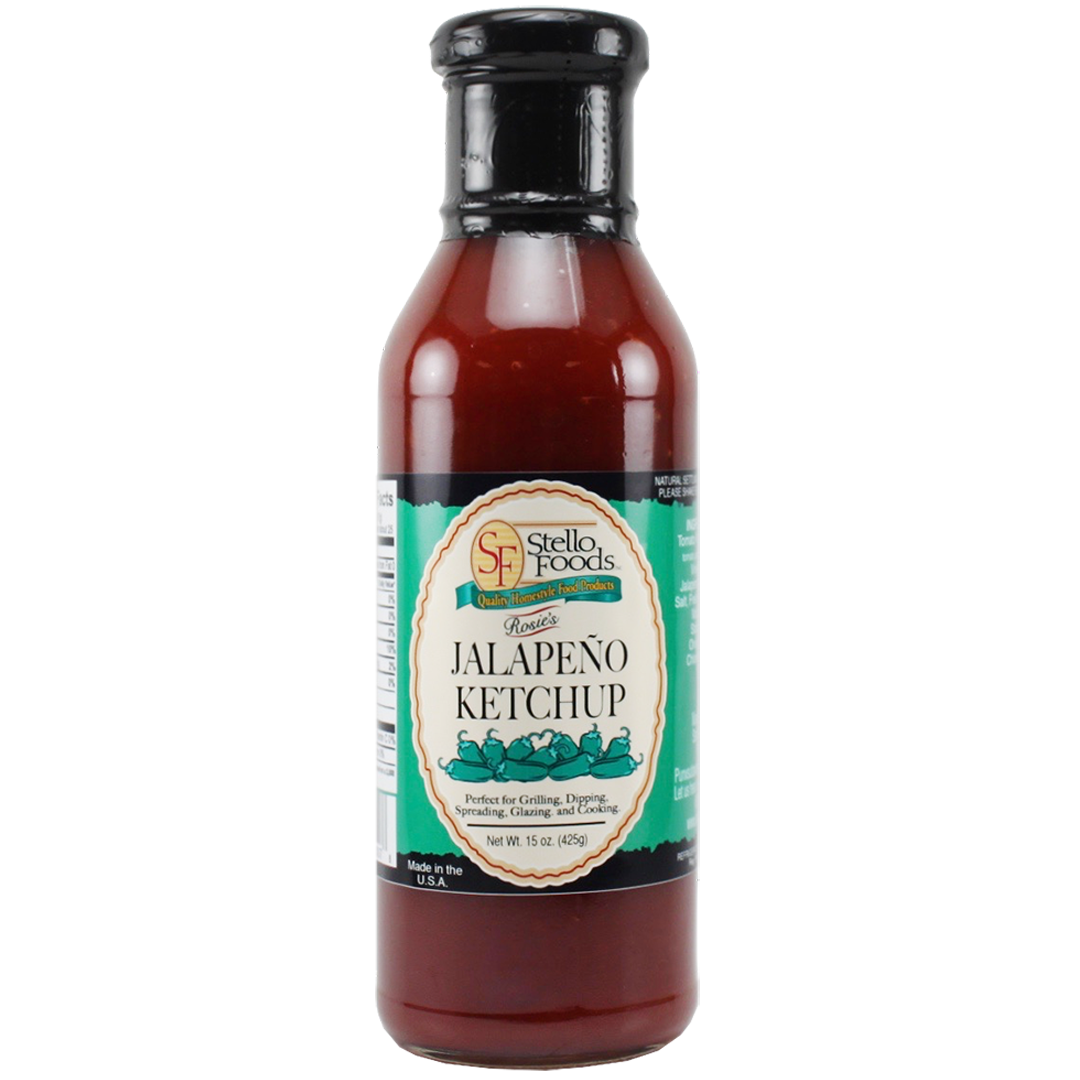 Stello Foods - Rosie's Jalapeños Ketchup 15 oz