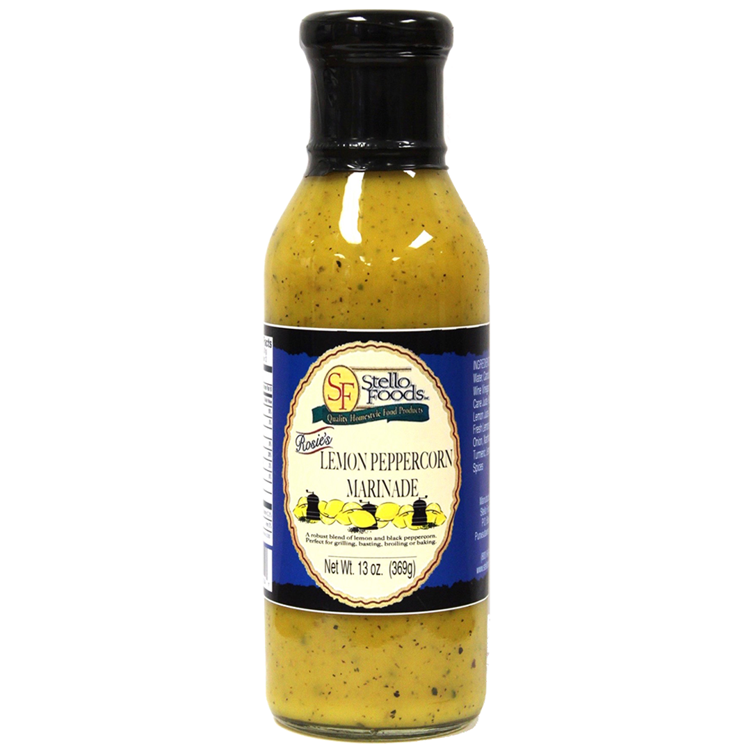 Stello Foods - Rosie's Lemon Peppercorn Marinade 13 oz