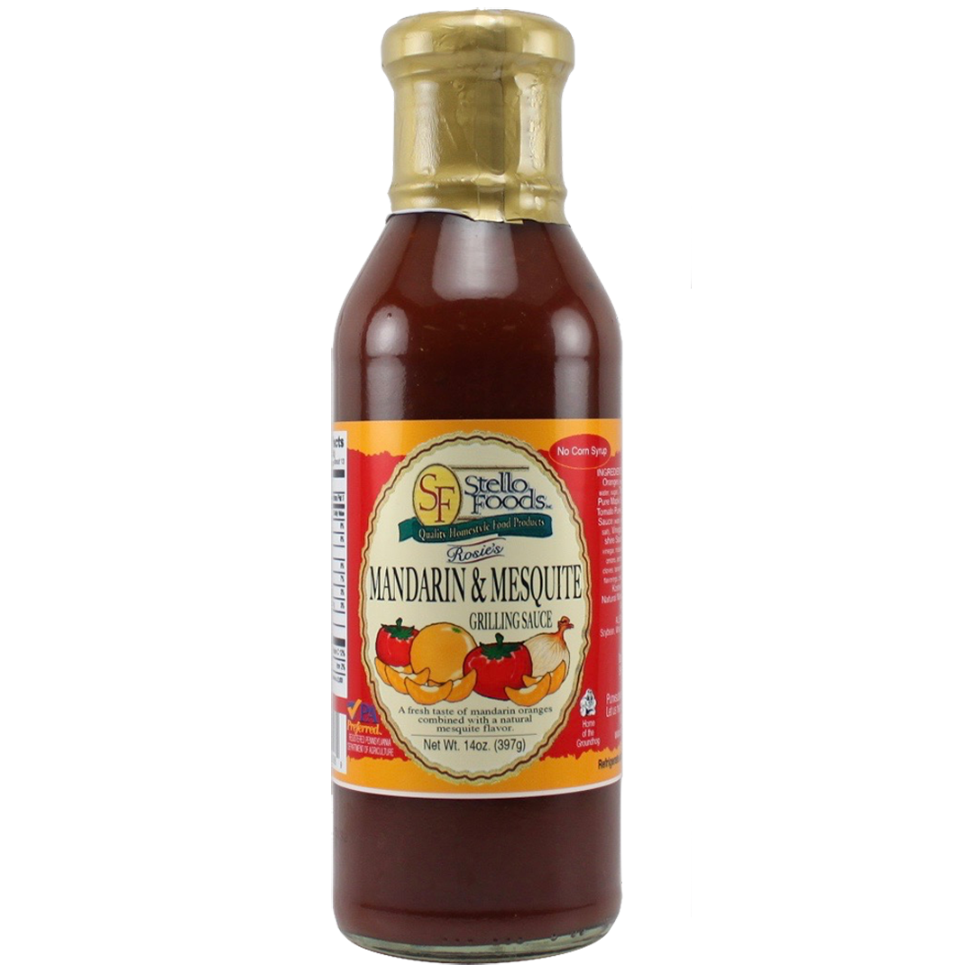 Stello Foods - Rosie's Mandarin & Mesquite Grilling Sauce 14 oz