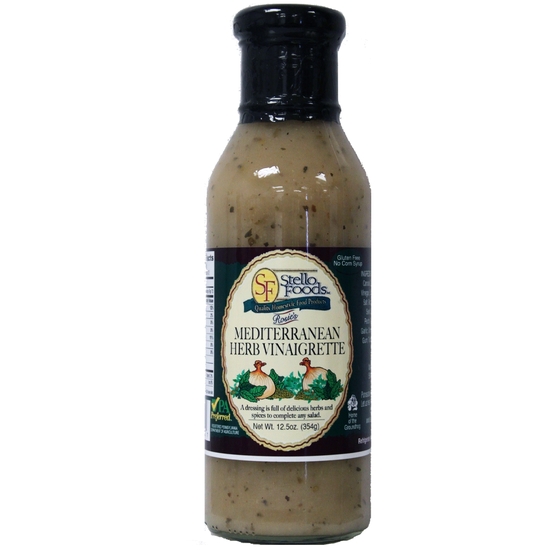 Stello Foods - Rosie's Mediterranean Herb Vinaigrette 12.5 oz
