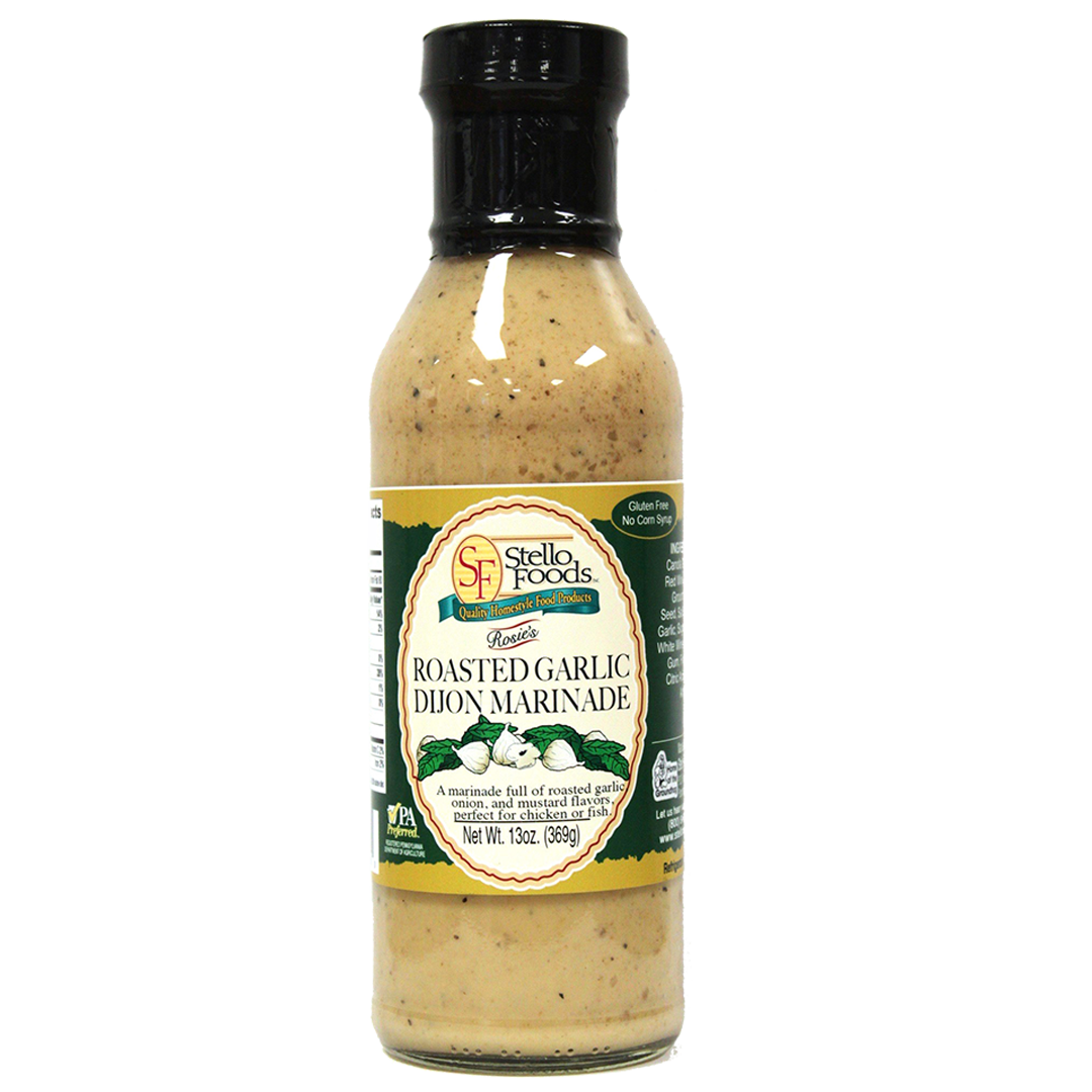 Stello Foods - Rosie's Roasted Garlic Dijon Marinade 13 oz