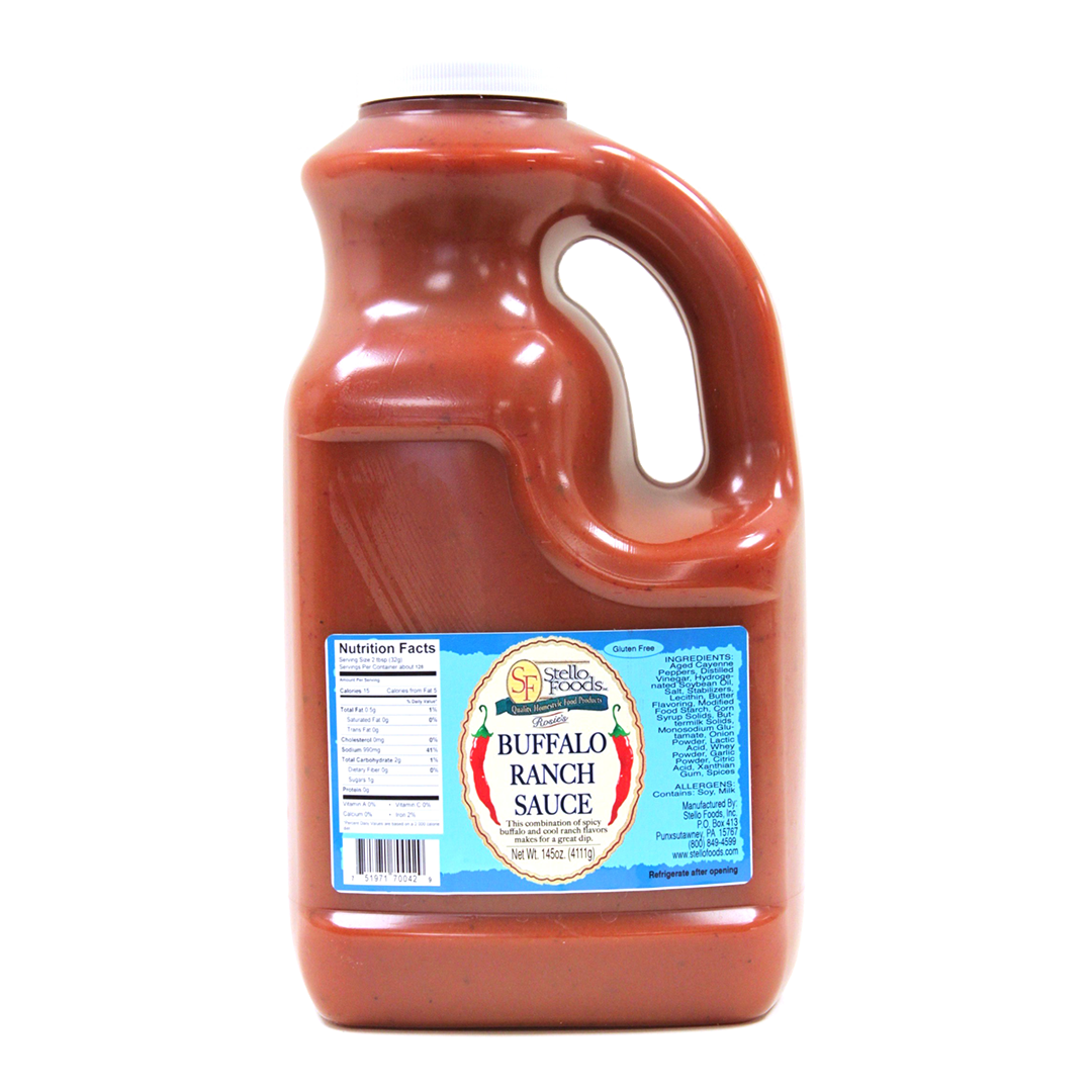 Stello Foods Rosie's Buffalo Ranch Wing Sauce 145 oz
