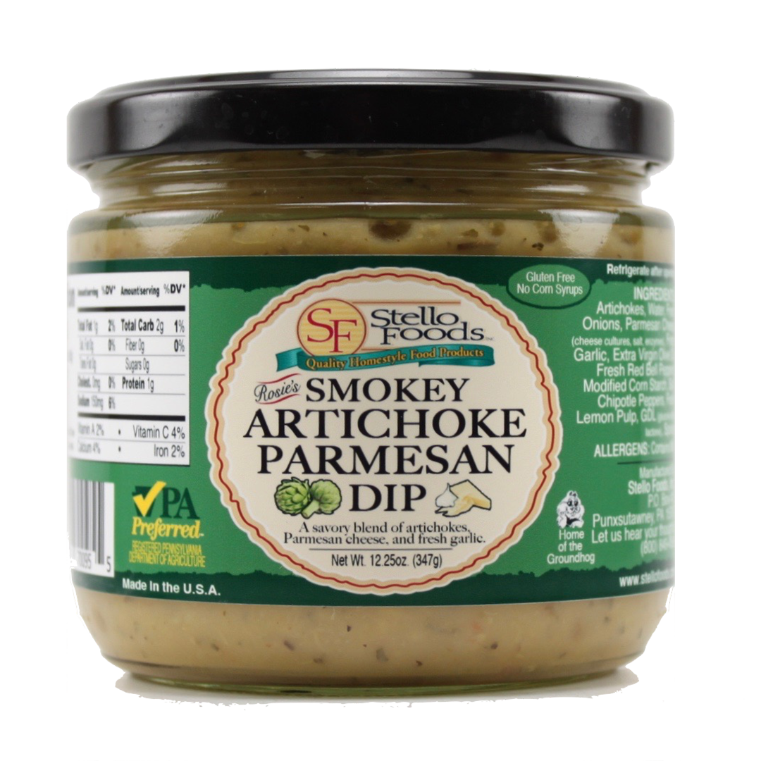 Stello Foods Rosie's Smokey Artichoke Parmesan Dip 12.25 oz