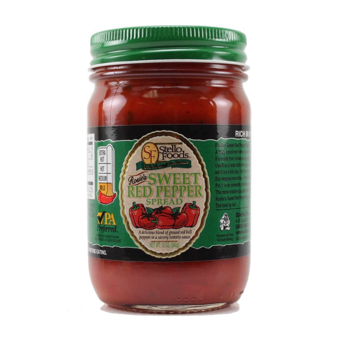 Stello Foods - Rosie's Sweet Pepper Spread 12 oz