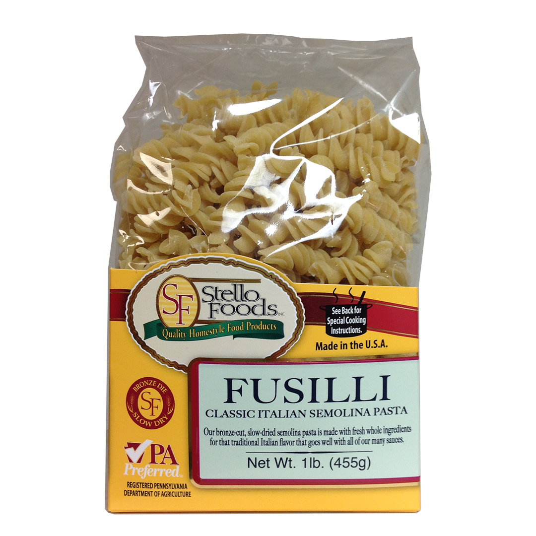 Stello Foods Rosie's Pasta Fusilli 16 oz