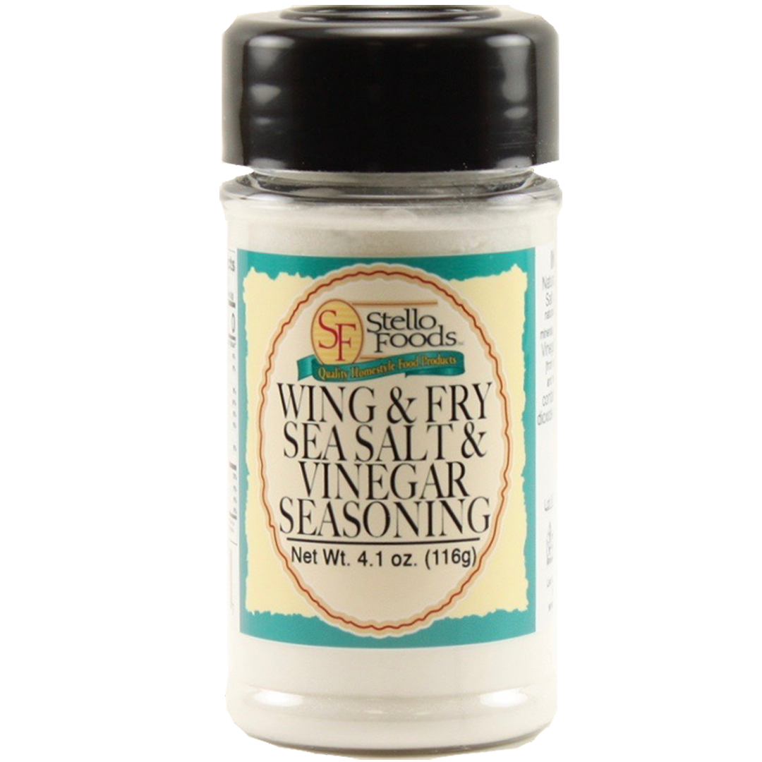 Stello Foods Spices - Wing & Fry Seasoning - Sea Salt and Vinegar 3.0