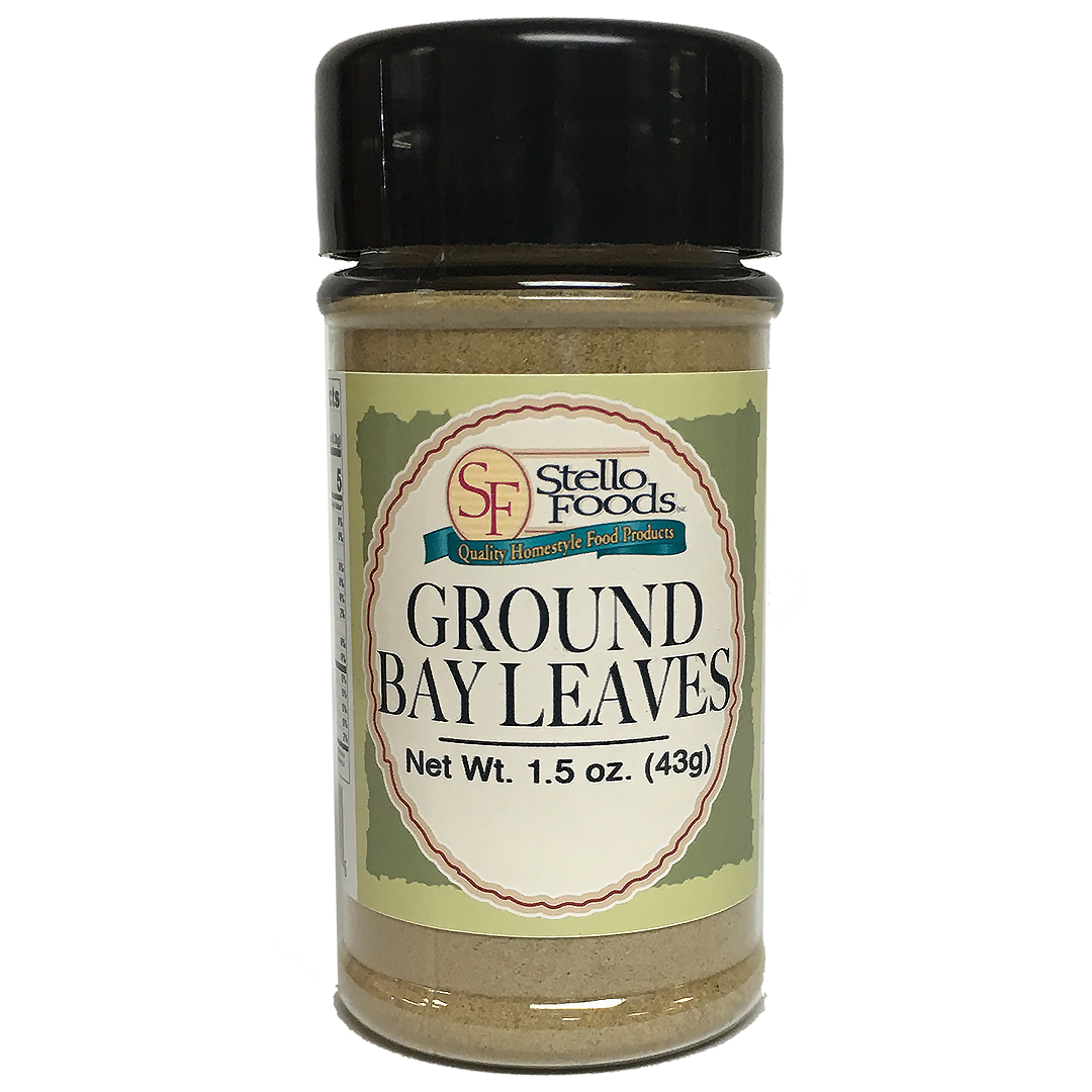Stello Foods Spices Bay Leaves Ground 1.5 oz